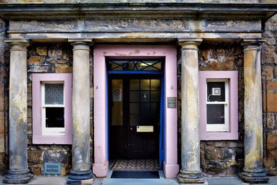 Exterior of old building