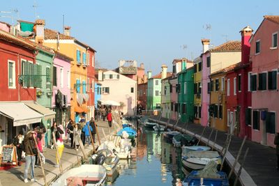 View of buildings in city