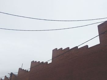 Low angle view of building against sky