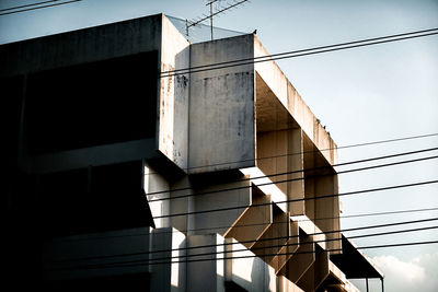 Low angle view of building against sky