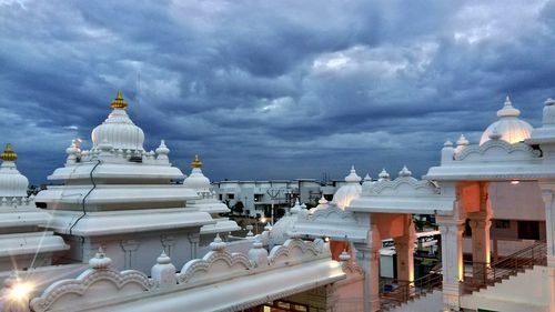 View of church against cloudy sky