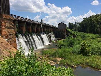 Scenic view of rapids