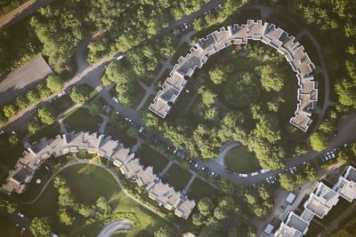 Houses from above