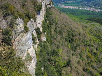 High angle view of landscape