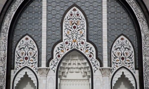 Close-up decorative ornate on mosque