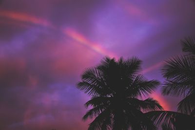 Rainbow in a sky