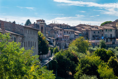 Little ancient town of colle val d'elsa, tuscany