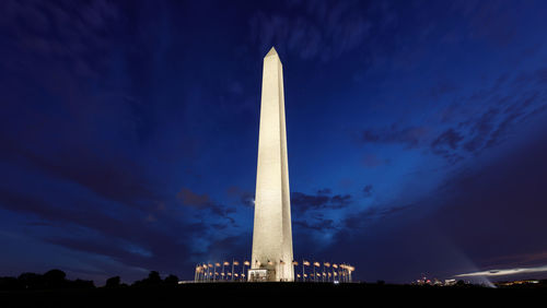 Low angle view of monument