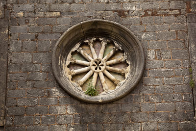 Close-up of old wall