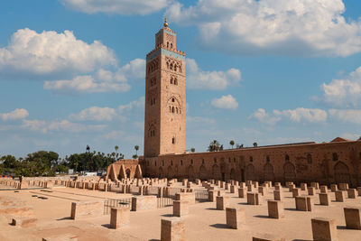 View of historical building against sky
