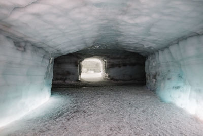 Corridor of historic building