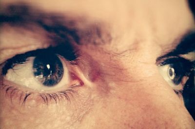 Close-up portrait of human eye