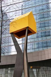 Low angle view of modern building