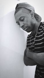 Woman looking at camera