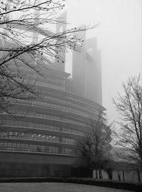 Low angle view of building against sky