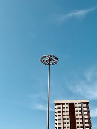 City sky and building