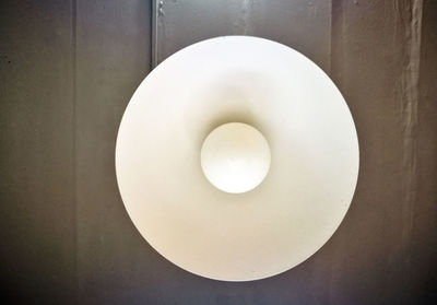 Close-up of illuminated light bulb