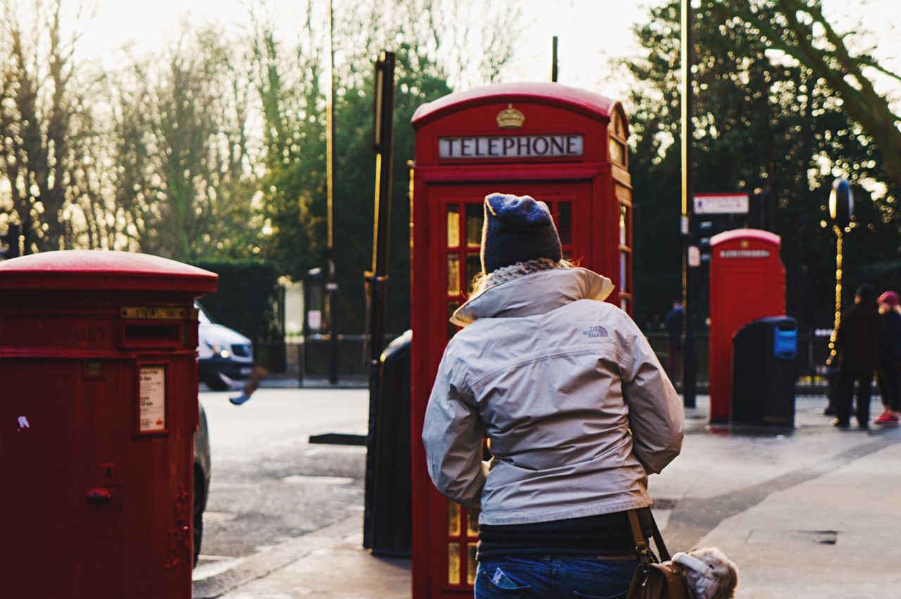 London phone box