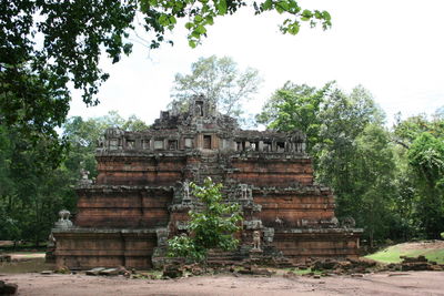 View of temple against sky