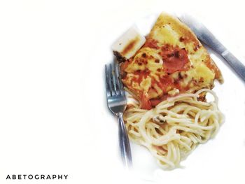 Close-up of food served in plate