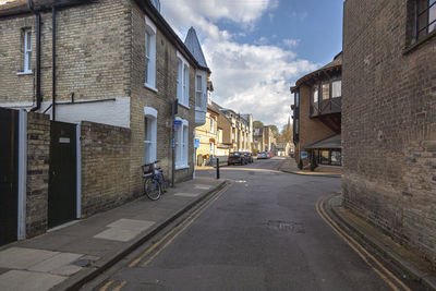 Street in cambridge, england