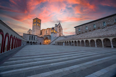 Saint francis of assisi, ancient basilica