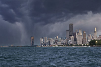 View of city at waterfront