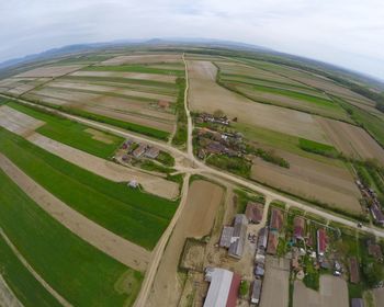 View of field against sky