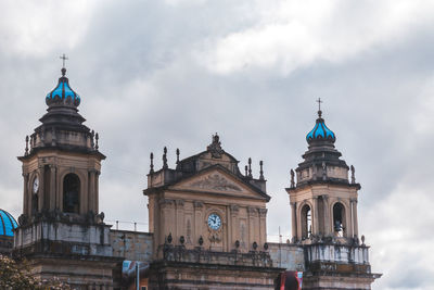 Low angle view of cathedral against sky