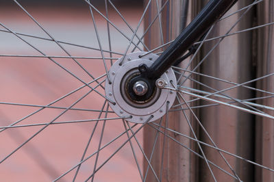 Full frame shot of bicycle tire