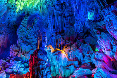 Full frame shot of water in cave