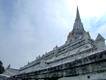 Low angle view of building against sky