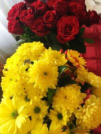 Close-up of yellow flowers