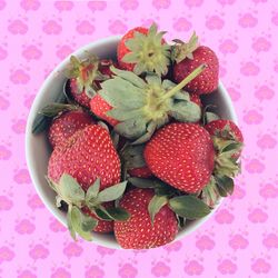 Close-up of strawberries