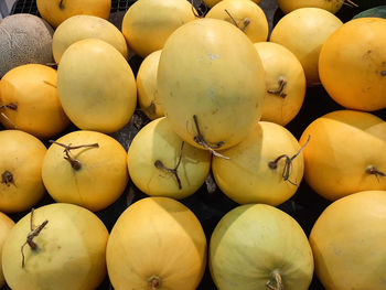 Close-up of fruits for sale at market stall