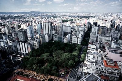 Aerial view of cityscape