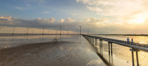 Wind power in bac lieu, vietnam