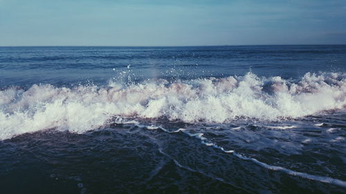 View of calm sea against the sky