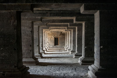 Staircase in historic building