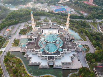 High angle view of a city