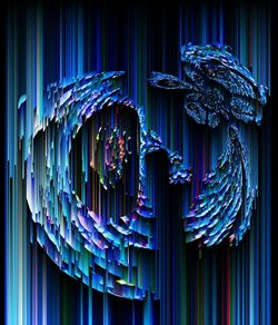 Close-up of multi colored pencils in background