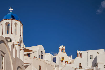 Low angle view of church against sky