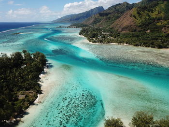 Moorea sky view 