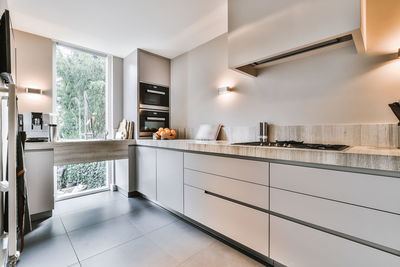 Interior of modern kitchen