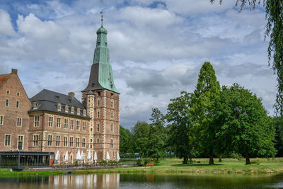 The castle of raesfeld in germany