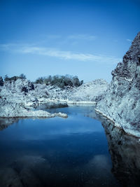 River flowing scene,morning view