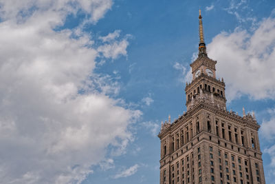 Low angle view of cathedral against sky