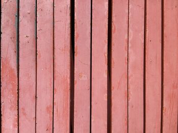 Full frame shot of wooden wall