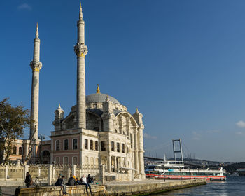 View of a mosque against clear sky