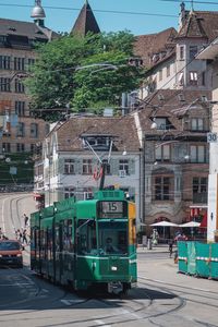 View of city street